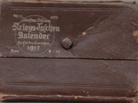 Taschenkalender von S.R. 1917